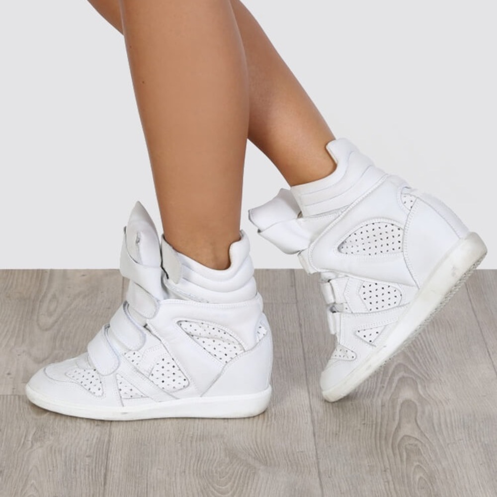 Isabel Marant Bekket White leather Sneakers 39